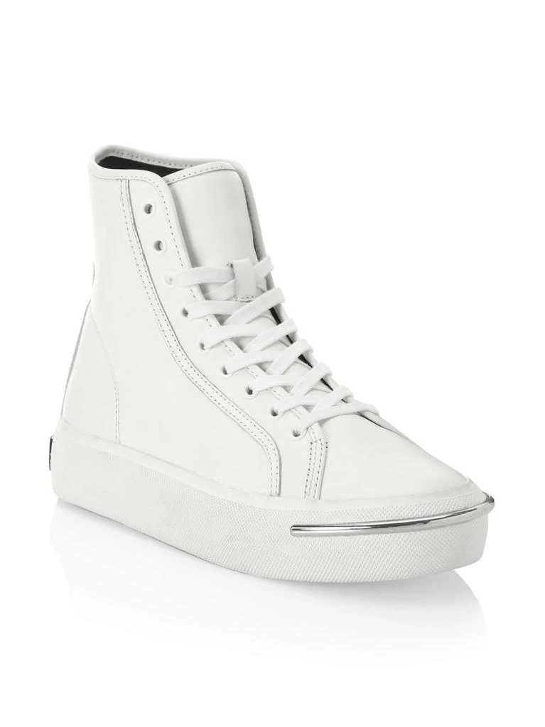 商品Alexander Wang|Alexander Wang - Pia Leather Chunky Sneakers,价格¥1190,第2张图片详细描述