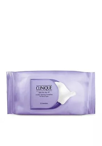 商品Clinique|Take The Day Off Micellar Cleansing Towelettes For Face Eyes Makeup Remover,价格¥167,第1张图片