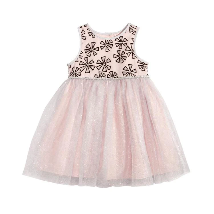 商品Marmellata|Embroidered Flowers Dress, Baby Girls,价格¥110,第1张图片