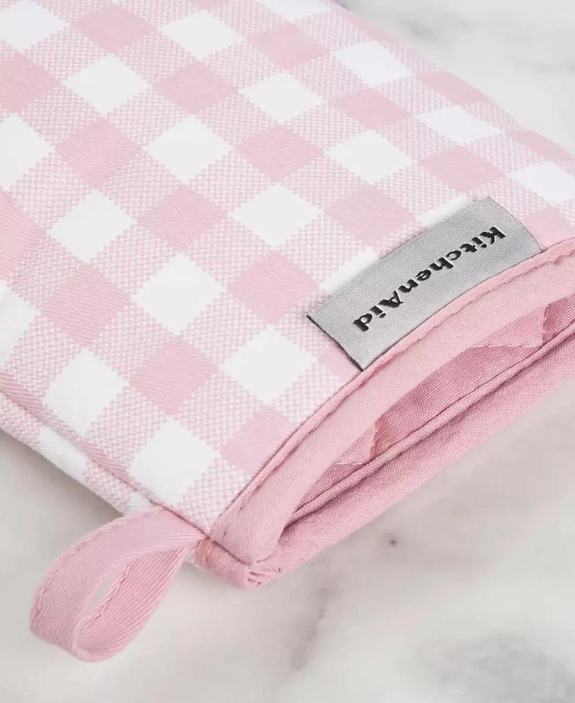 商品KitchenAid|Gingham Mini Oven Mitt 2-Pack Set, 5.5" x 8",价格¥299,第2张图片详细描述