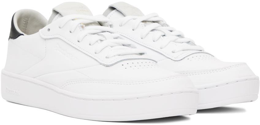 商品Reebok|White Club C Clean Sneakers,价格¥870,第6张图片详细描述