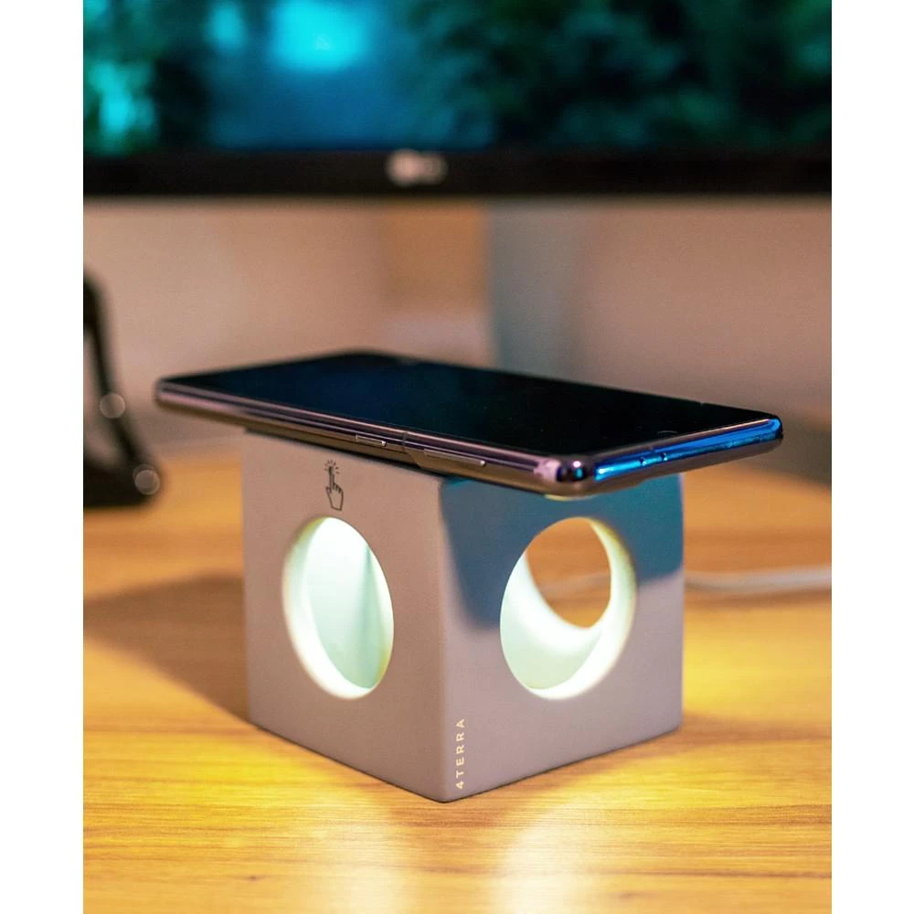 商品4Terra|10 Watt Limestone Wireless Charger and Night Light,价格¥224,第2张图片详细描述