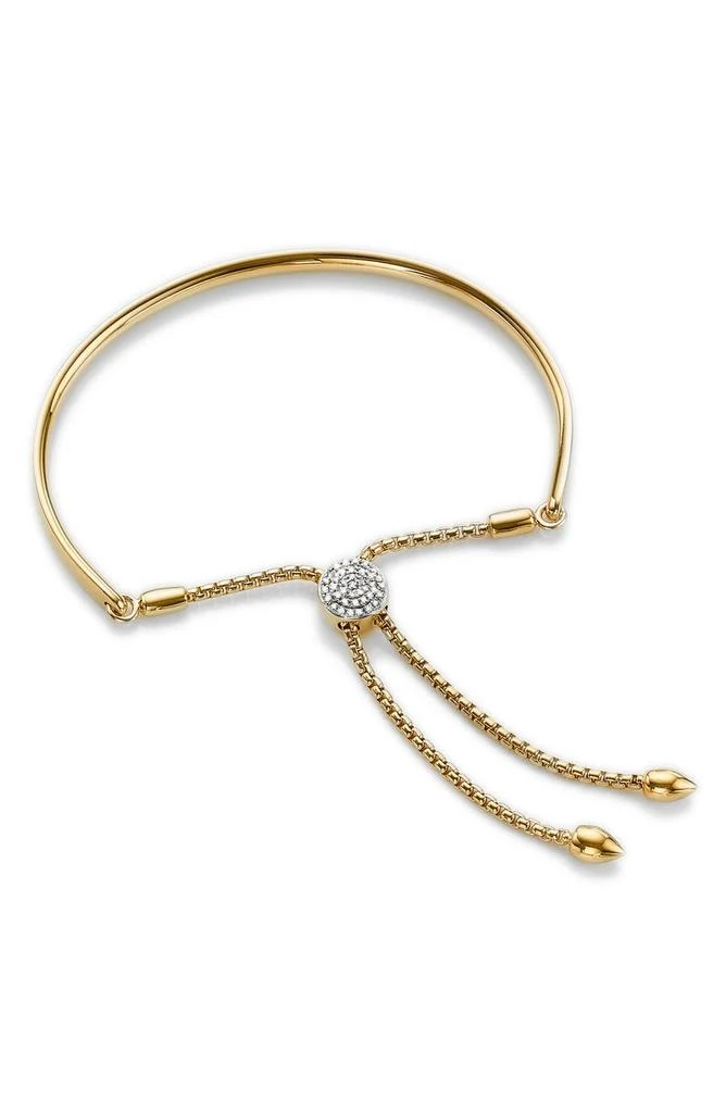 商品Monica Vinader|Engravable Fiji Diamond Toggle Bracelet,价格¥2251,第1张图片