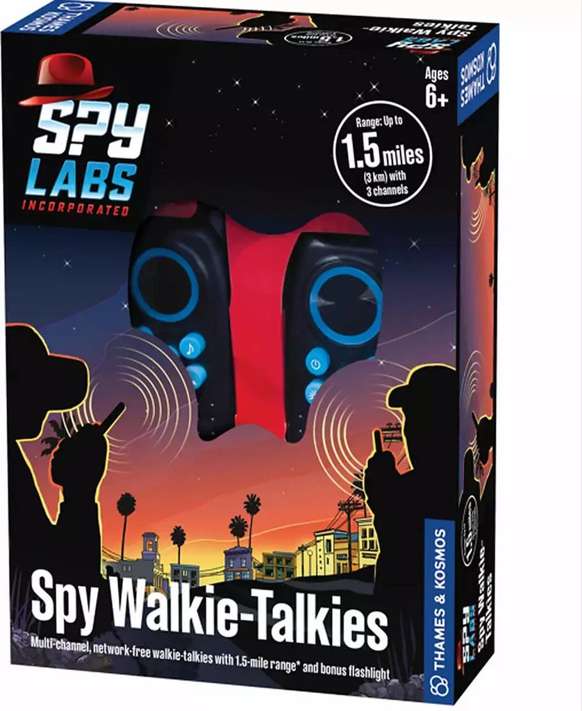 商品Thames & Kosmos|Spy Labs: Spy Walkie-Talkies Investigation Kit,价格¥299,第1张图片