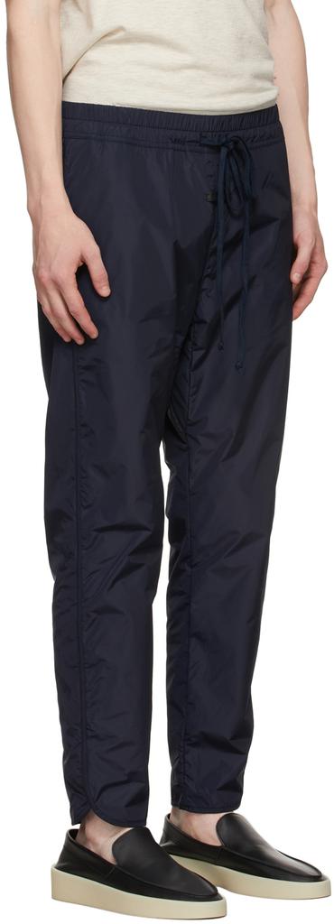 Navy Nylon Track Pants商品第2张图片规格展示