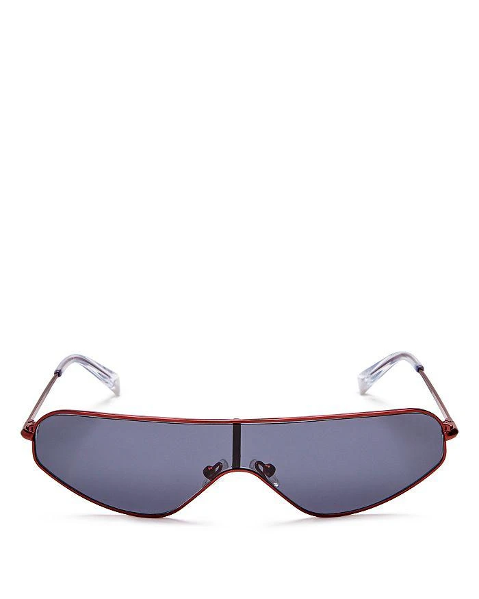 商品KENDALL & KYLIE|Women's Surfer Shield Sunglasses, 63mm,价格¥509,第1张图片