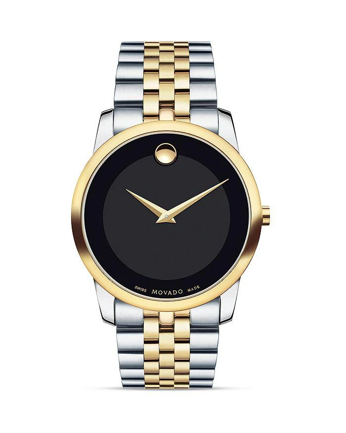 商品Movado|Museum Classic Two-Tone Stainless Steel Watch, 40mm,价格¥7366,第1张图片