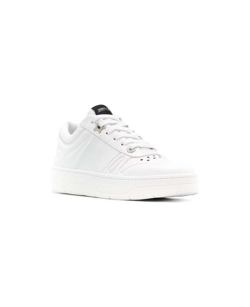 商品Jimmy Choo|Hawaii Sneakers In Leather,价格¥2557,第4张图片详细描述