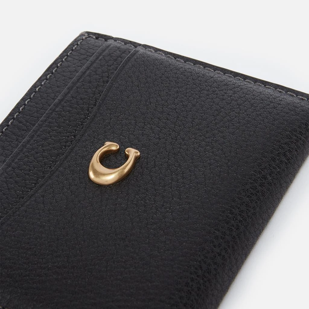 商品Coach|Coach Essential Leather Cardholder,价格¥695,第3张图片详细描述
