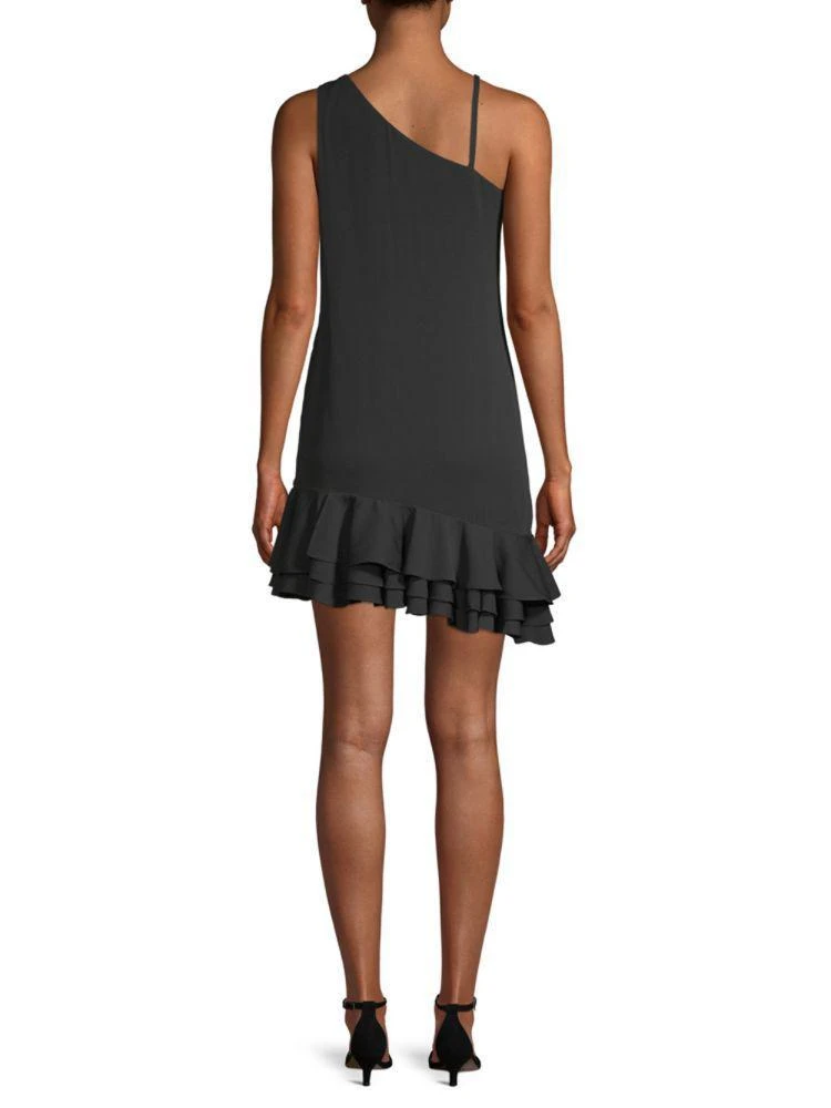 商品Ali & Jay|Bar Nineteen Asymmetric Ruffle Mini Dress,价格¥317,第2张图片详细描述