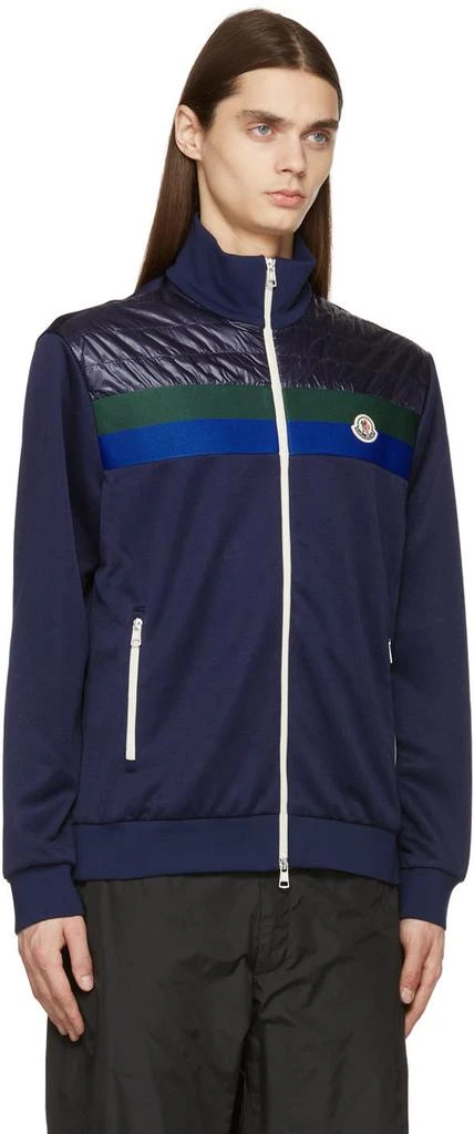 商品Moncler|Navy Insulated Zip-Up Jacket,价格¥8676,第2张图片详细描述