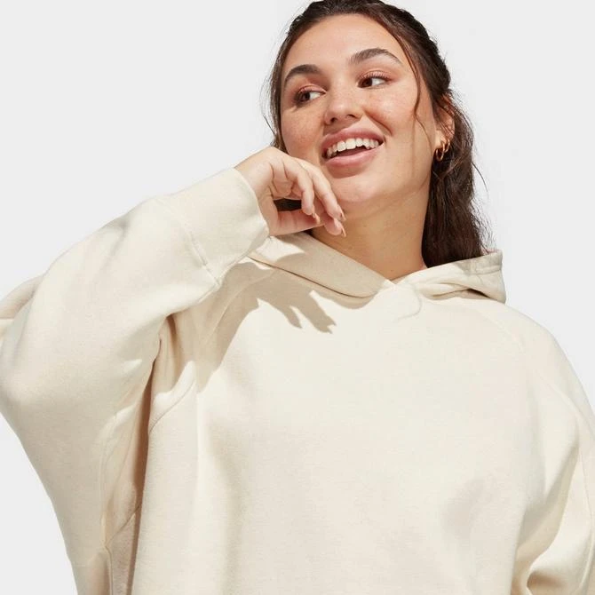 Women's adidas ALL SZN Fleece Boyfriend Hoodie (Plus Size) 商品