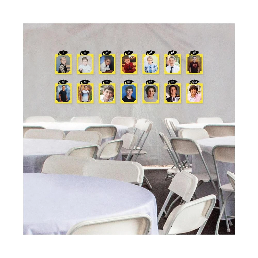 商品Big Dot of Happiness|Yellow Grad - Best is Yet to Come - 8 x 10 inches K-12 School Photo Holder - DIY Graduation Party Decor - Picturific Display,价格¥224,第3张图片详细描述