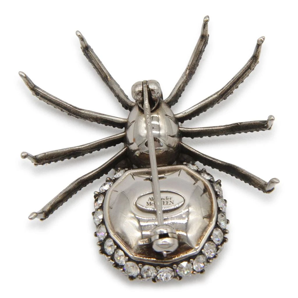 商品Alexander McQueen|Alexander Mcqueen Silver Tone Metal Brooches,价格¥4019,第2张图片详细描述