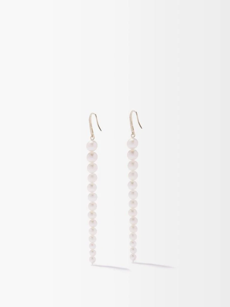 商品MATEO|Diamond, pearl & 14kt gold earrings,价格¥10574,第1张图片