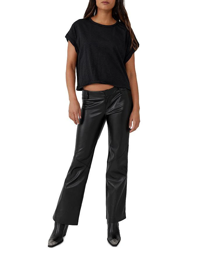 商品Free People|Love Language Low Rise Vegan Leather Pants,价格¥220,第3张图片详细描述