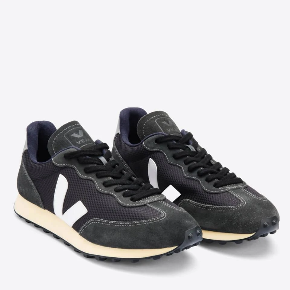 商品Veja|VEJA WOMEN'S RIO BRANCO MESH RUNNING STYLE TRAINERS - BLACK/WHITE/OXFORD GREY,价格¥650,第3张图片详细描述
