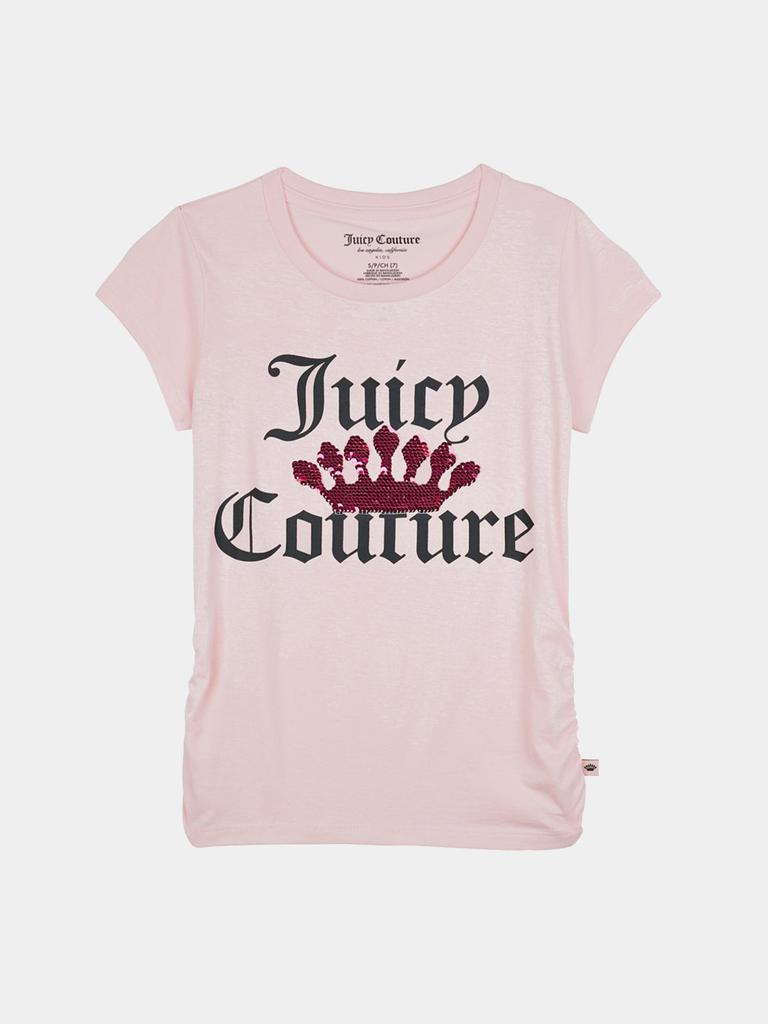 Girls Sequin Crown T-Shirt商品第3张图片规格展示