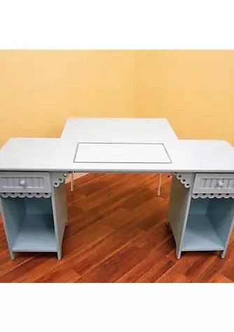 商品Arrow Sewing Cabinet|Sewing Cabinet Quilt Leaf Product For Arrow   Blue,价格¥1177,第1张图片