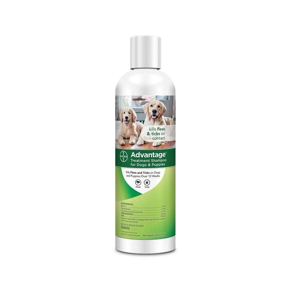 商品Advantage|- Flea and Tick Treatment Shampoo for Dogs and Puppies,价格¥172,第1张图片