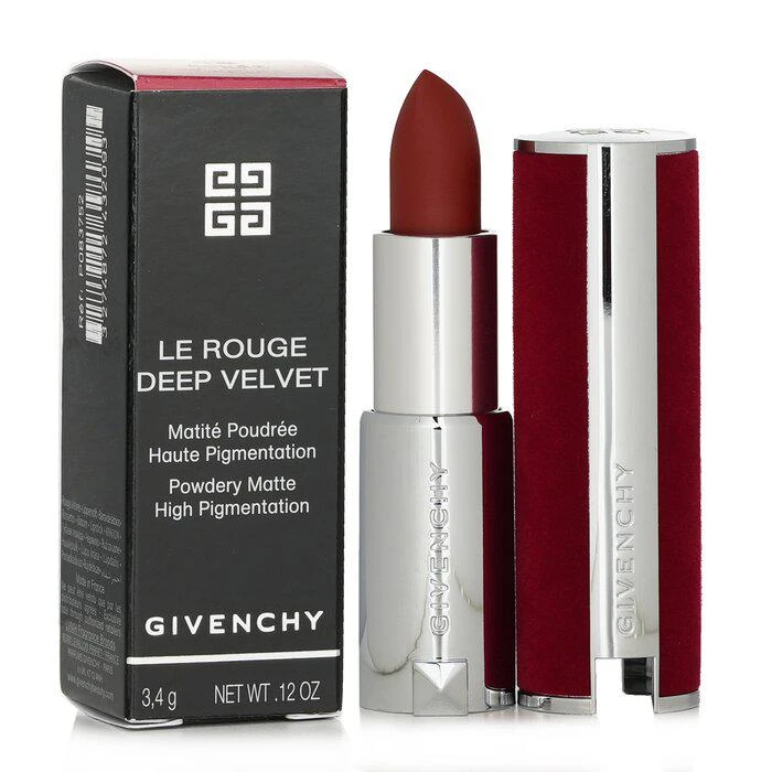 商品Givenchy|Givenchy 高定香榭红丝绒唇膏 - # 19 枫茶棕 -19 枫茶棕(3.4g/0.12oz),价格¥225,第2张图片详细描述