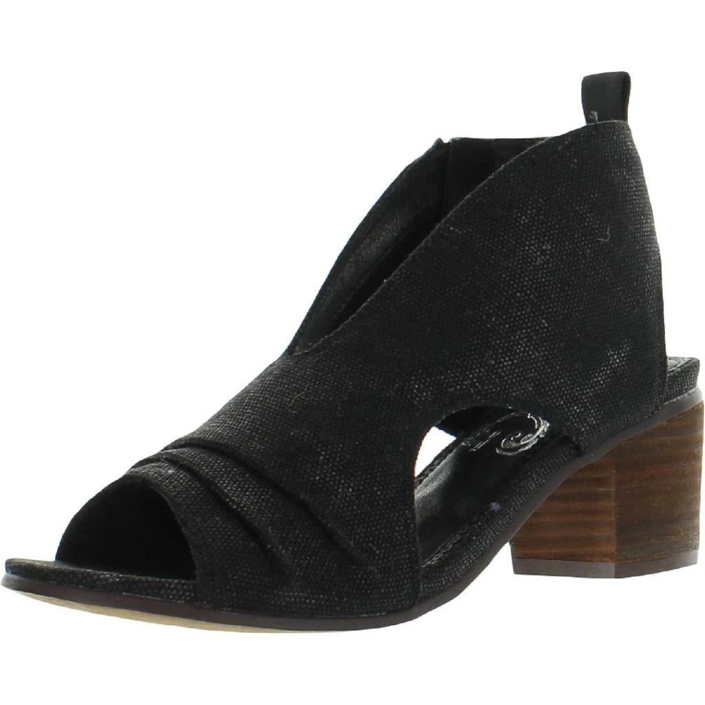 商品Very G|Very G Janice Women's Peep Toe Block Heel Ankle Booties,价格¥107,第2张图片详细描述