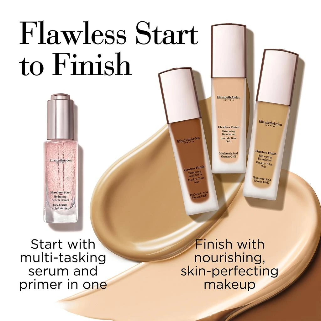 Elizabeth Arden Flawless Finish Skincaring Foundation with Hyaluronic Acid, Vitamin C & E 30ml 商品