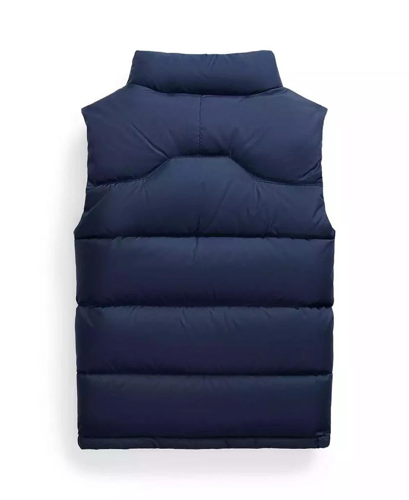 商品Ralph Lauren|Toddler and Little Boys Ripstop Down Vest Jacket,价格¥431,第2张图片详细描述