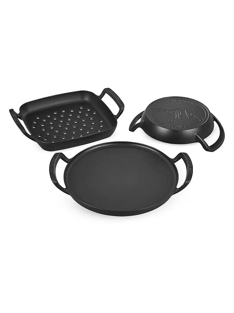 商品Le Creuset|Alpine Enameled 12'' Cast Iron Square Grill Basket,价格¥1188,第5张图片详细描述