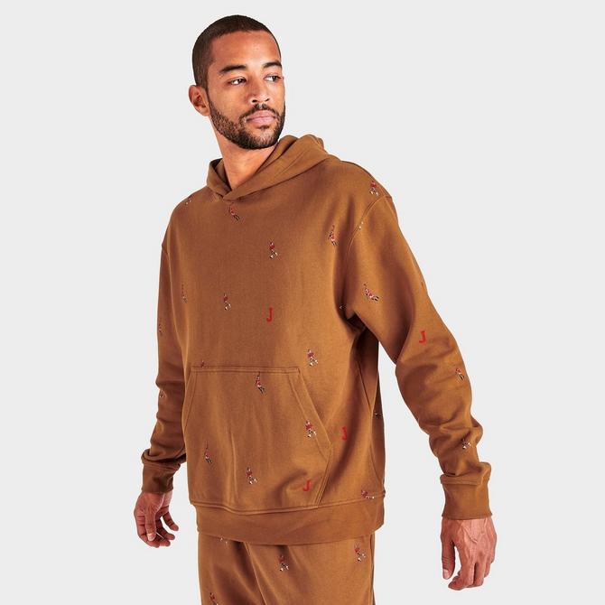 Men's Jordan Essentials Fleece Pullover Hoodie商品第3张图片规格展示