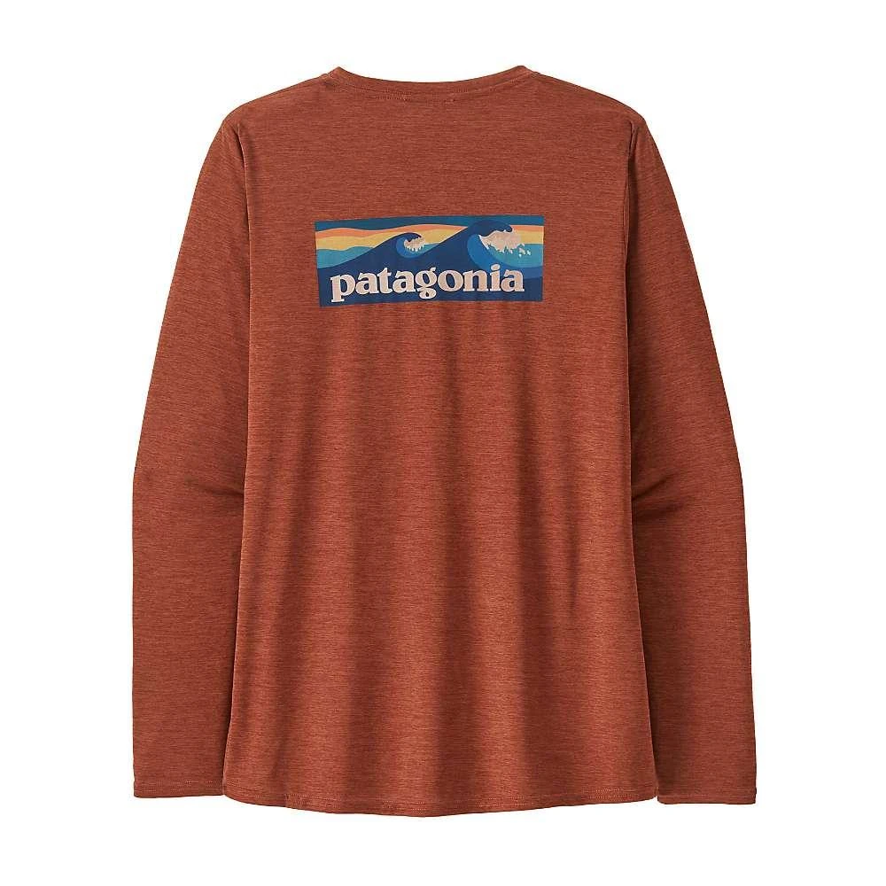 商品Patagonia|Patagonia Women's Capilene Cool Daily Graphic LS Shirt - Water,价格¥324,第2张图片详细描述