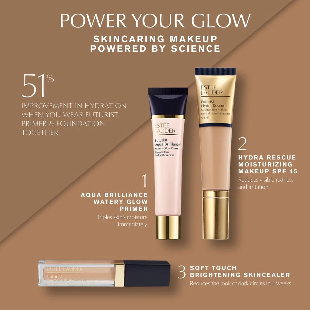 Estée Lauder Futurist Hydra Rescue Moisturizing Makeup SPF 45 商品