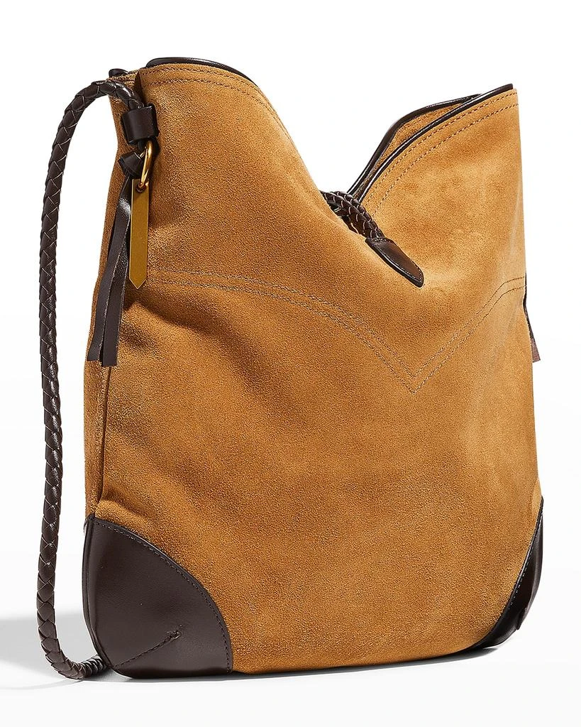 商品Isabel Marant|Tyag Dip-Top Hobo Bag,价格¥5827,第4张图片详细描述