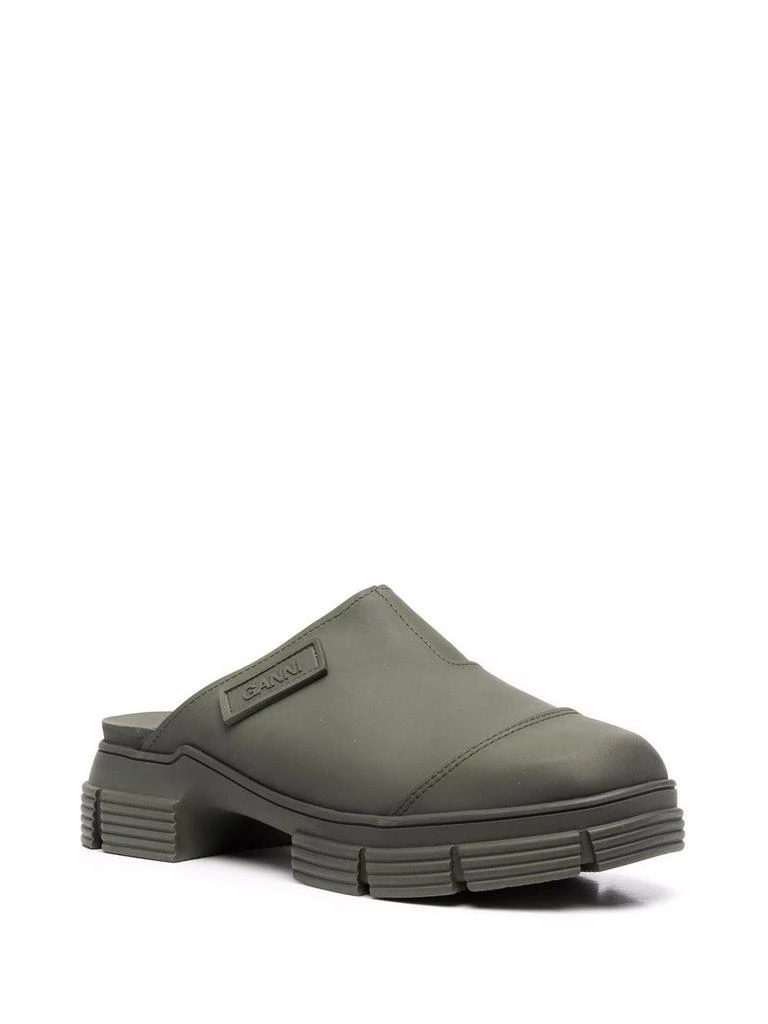 商品Ganni|GANNI - Recycled Rubber Sabot,价格¥915,第3张图片详细描述