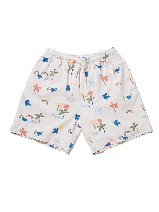 商品BIGWAVE COLLECTIVE|Aloha Friday Shorts Light Beige,价格¥471,第2张图片详细描述