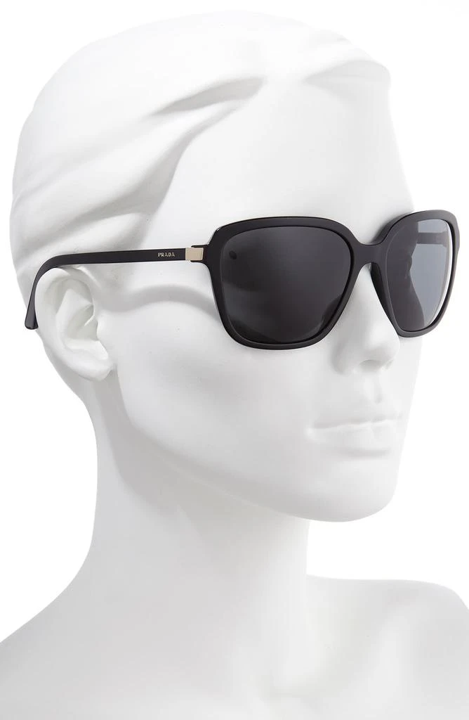 商品Prada|Pillow 58mm Square Sunglasses,价格¥1016,第2张图片详细描述