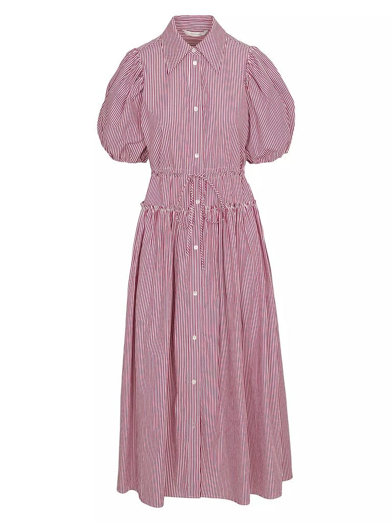 商品Rebecca Taylor|Striped Poplin Midi-Dress,价格¥3238,第1张图片