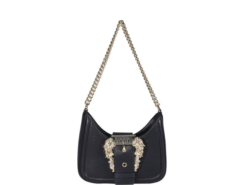 商品Versace|Versace Jeans Couture Logo Buckle Shoulder Bag,价格¥1476,第1张图片