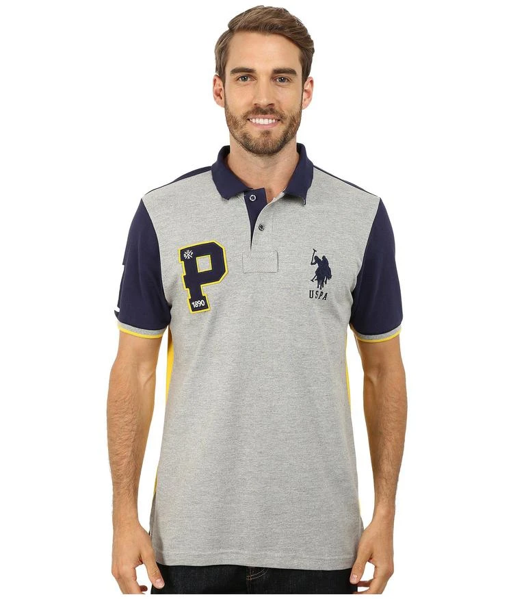 商品U.S. POLO ASSN.|Color Block Pique Polo,价格¥295,第1张图片