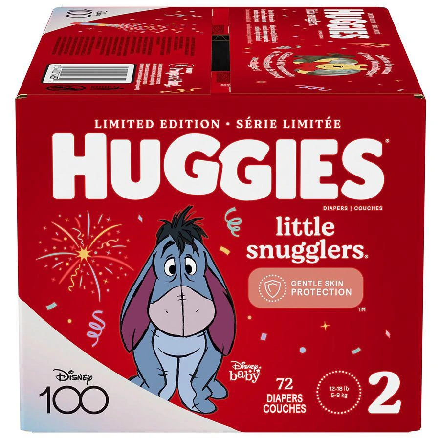 商品Huggies Little Snugglers|Baby Diapers Size 2 (ct 72),价格¥224,第3张图片详细描述
