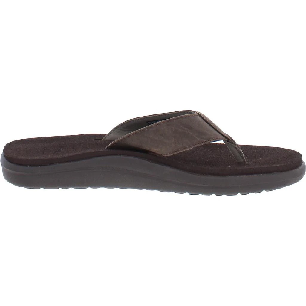 商品Teva|Teva Mens Voya Leather Slip On Thong Sandals,价格¥146,第3张图片详细描述