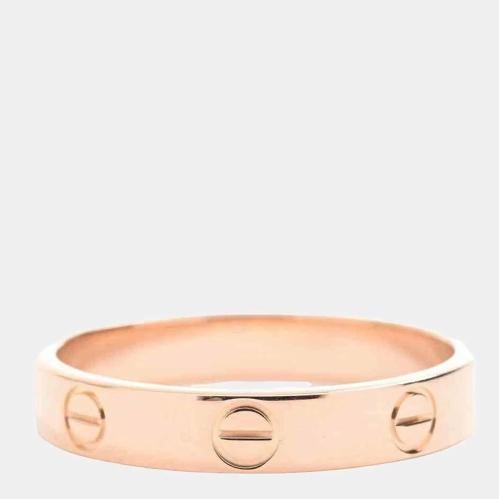 商品[二手商品] Cartier|Cartier Love Wedding Band 18K Rose Gold Ring EU 57,价格¥7138,第2张图片详细描述
