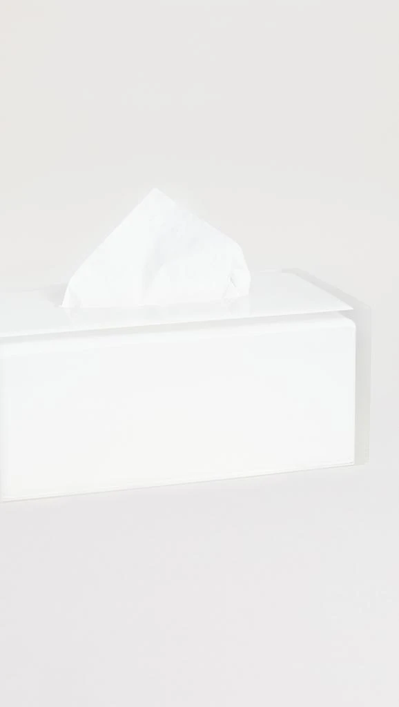 商品Jonathan Adler|Jonathan Adler Hollywood 长形纸巾盒——透明,价格¥435,第1张图片