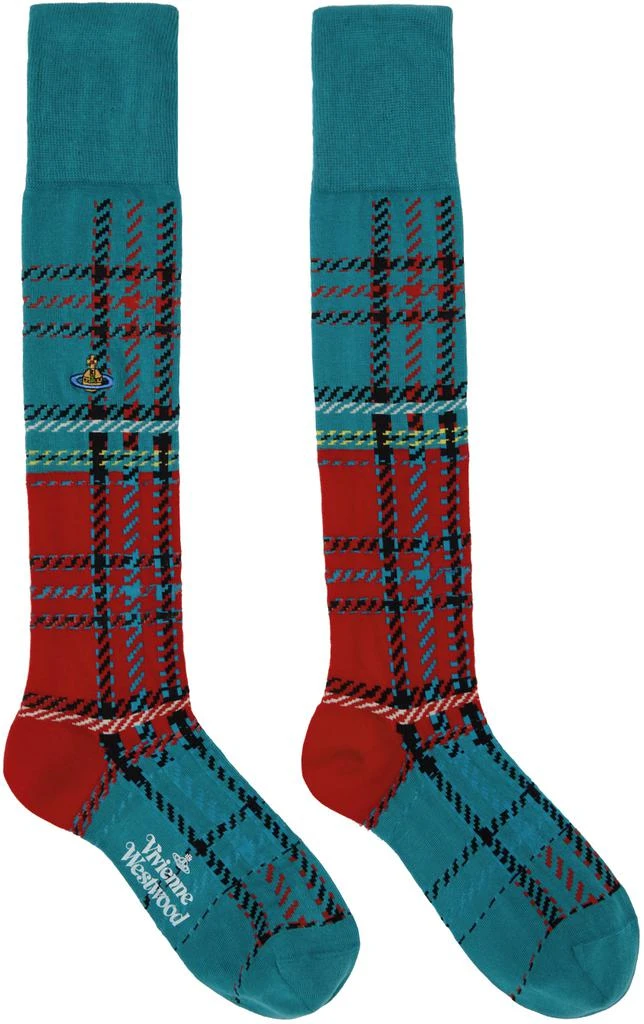 商品Vivienne Westwood|Blue MacAndy Socks,价格¥405,第1张图片
