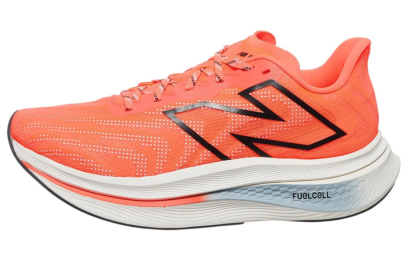 商品[国内直发] New Balance|FuelCell SuperComp Trainer v2 LY3 菁英炫酷防滑耐磨 低帮跑步鞋 女款 橙黑,价格¥1318,第1张图片