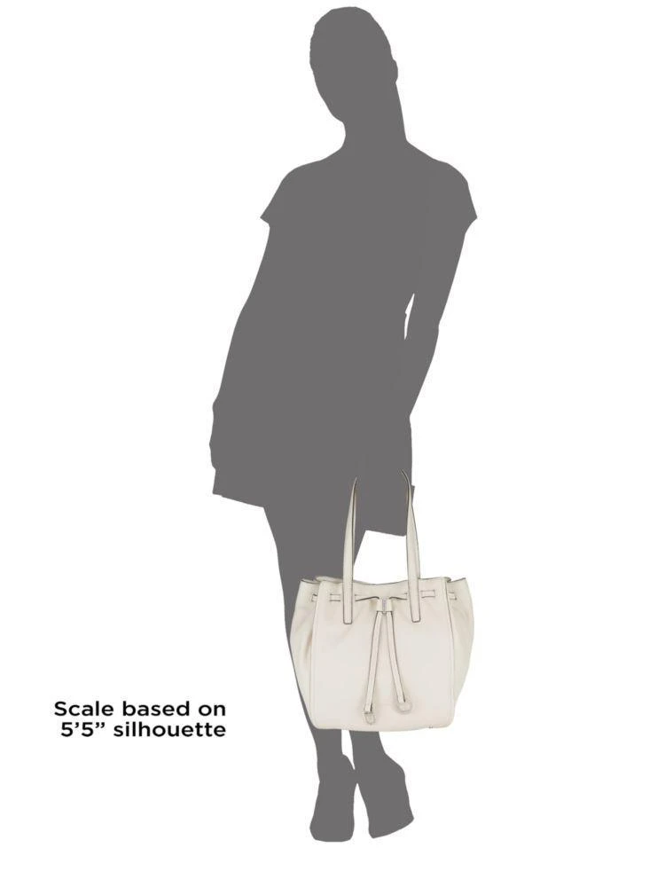 商品Calvin Klein|Large Drawstring Tote,价格¥627,第4张图片详细描述