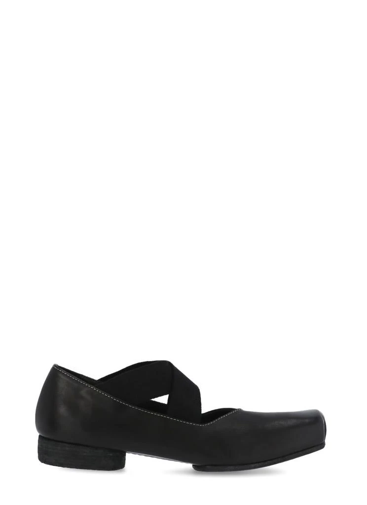 商品Uma Wang|Uma Wang Leather Ballet Shoe,价格¥4280,第1张图片