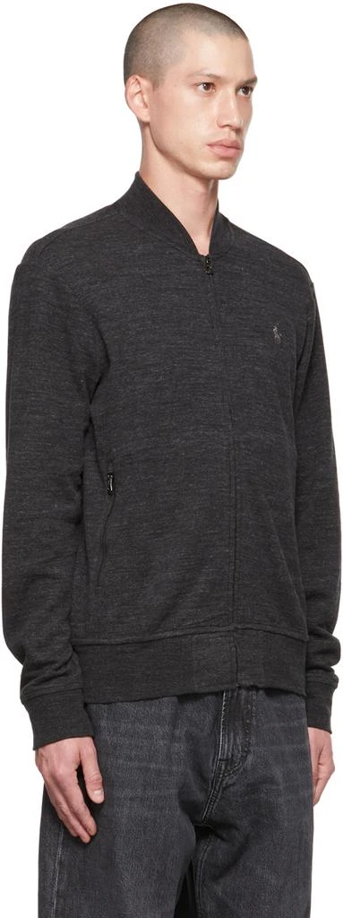 商品Ralph Lauren|Gray Zip Sweater,价格¥476,第2张图片详细描述