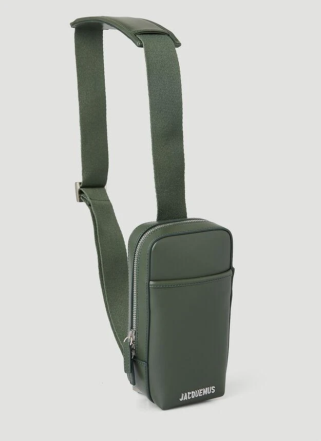 商品Jacquemus|Le Giardino Crossbody Bag in Dark Green,价格¥2756,第2张图片详细描述