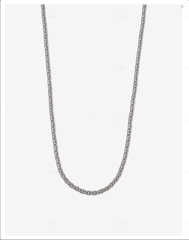 商品BVLGARI|BVLGARI 银色女士项链 CL850523-WDZ,价格¥3585,第1张图片